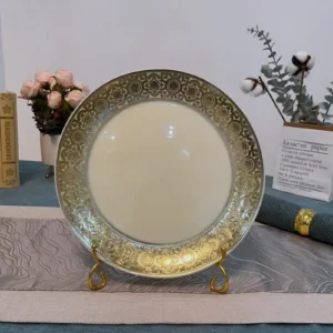 Stain & Odor Resistant Opal Glass Plates