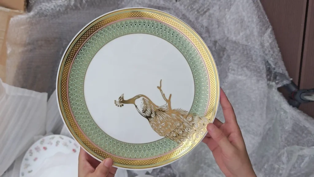 opal glass dinnerware plate