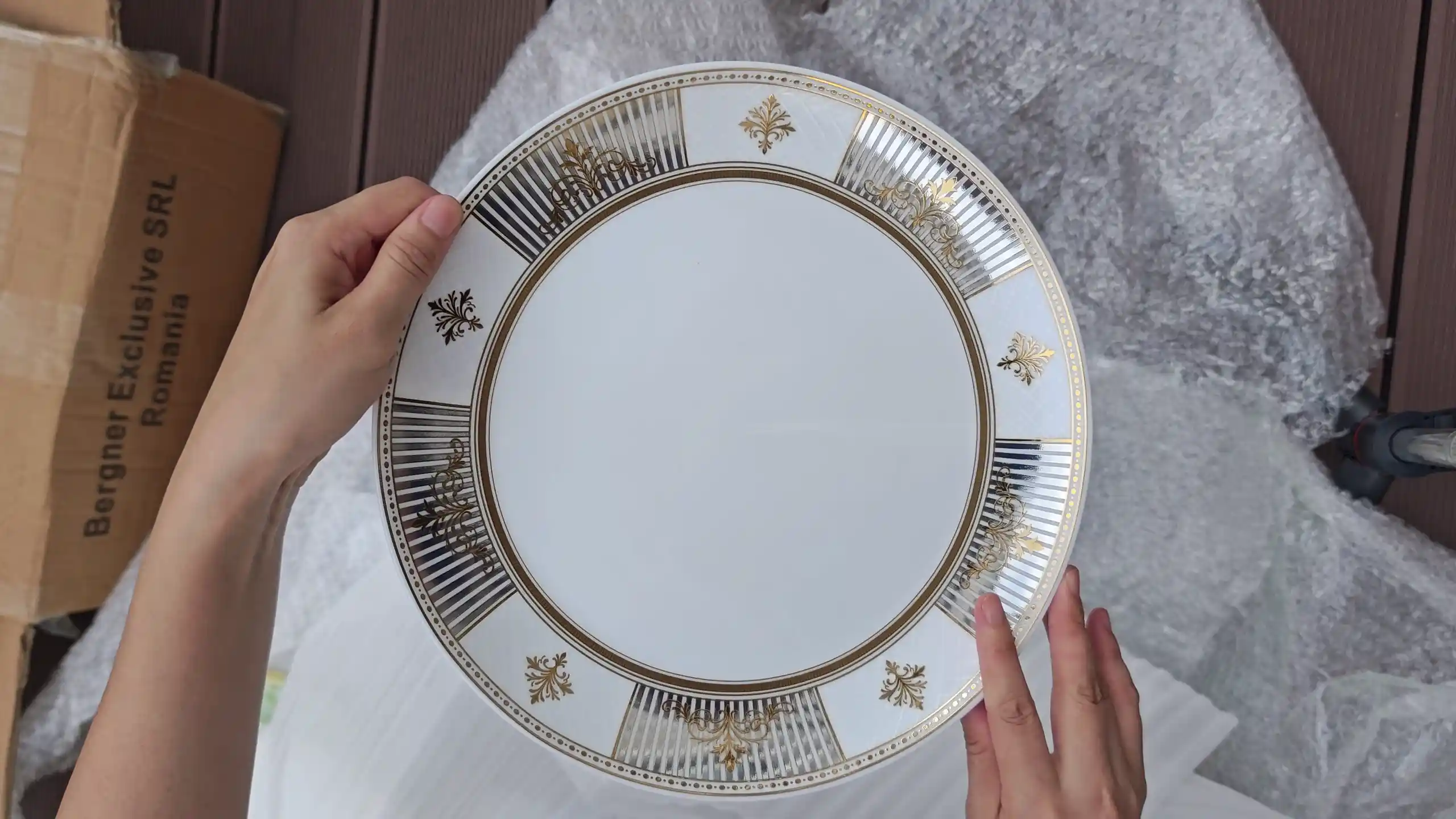 opal glass dinnerware plate