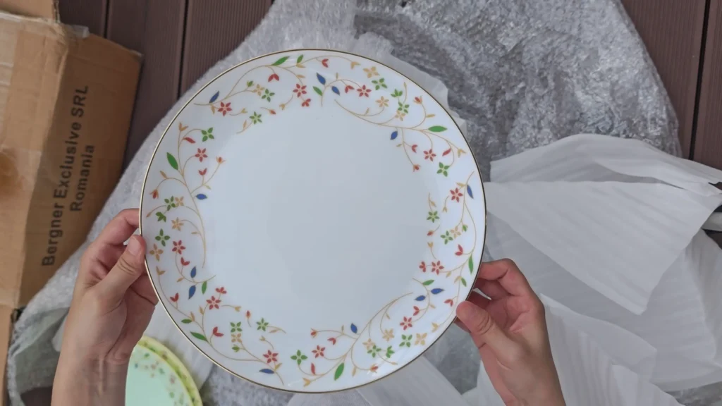 opal glass dinnerware plate