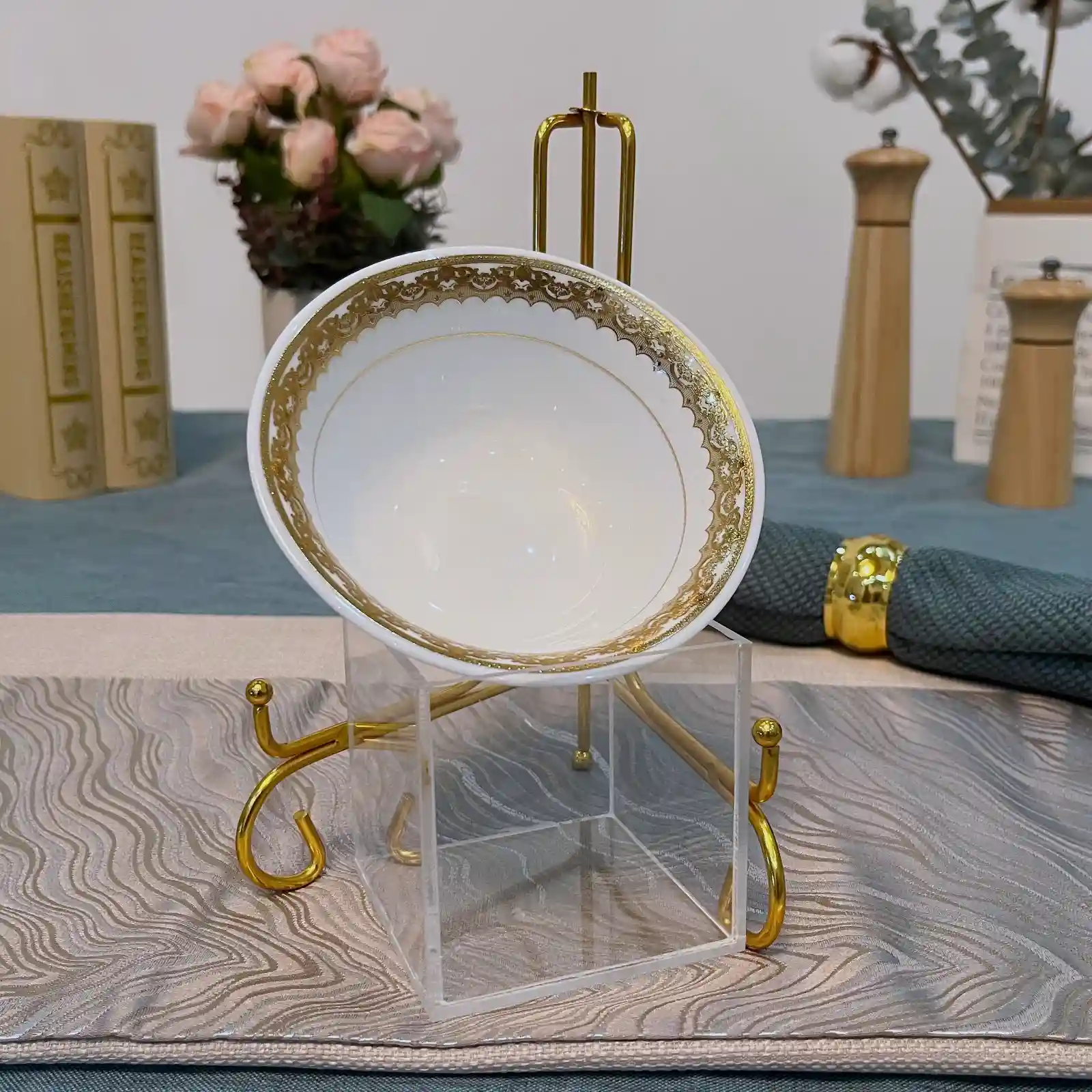 Scratch Resistant Opal Glass Bowl