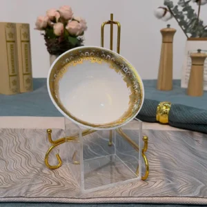 Opal Glass Bowl With No Crazing or Glaze Cracking
