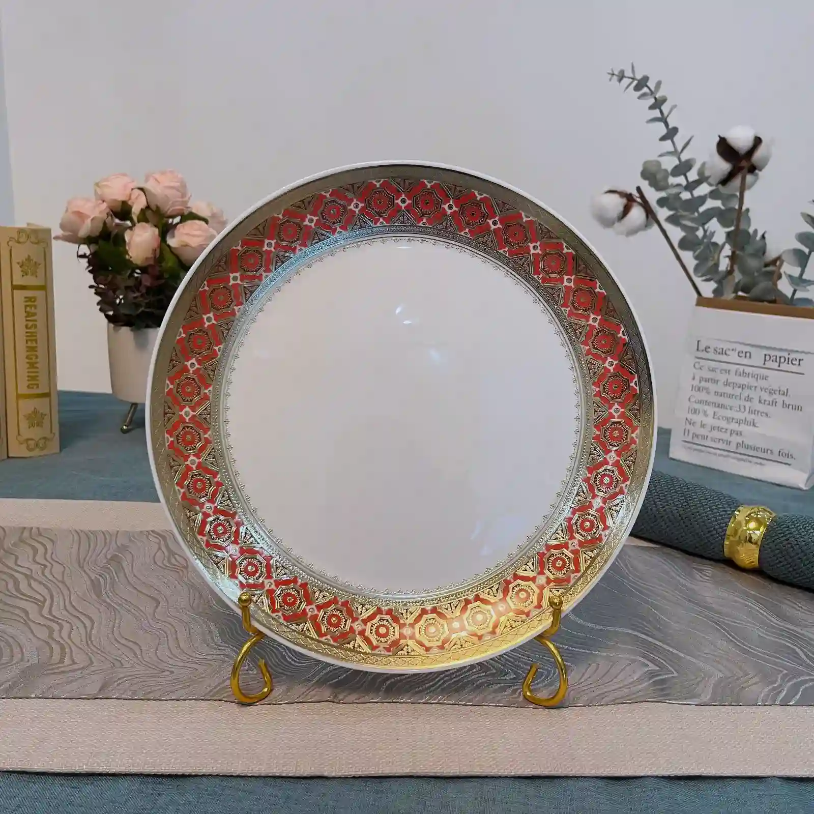 Break & Chip Resistant Opal Glass Plates