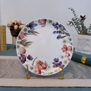 Food Safe Opal Glass Plates