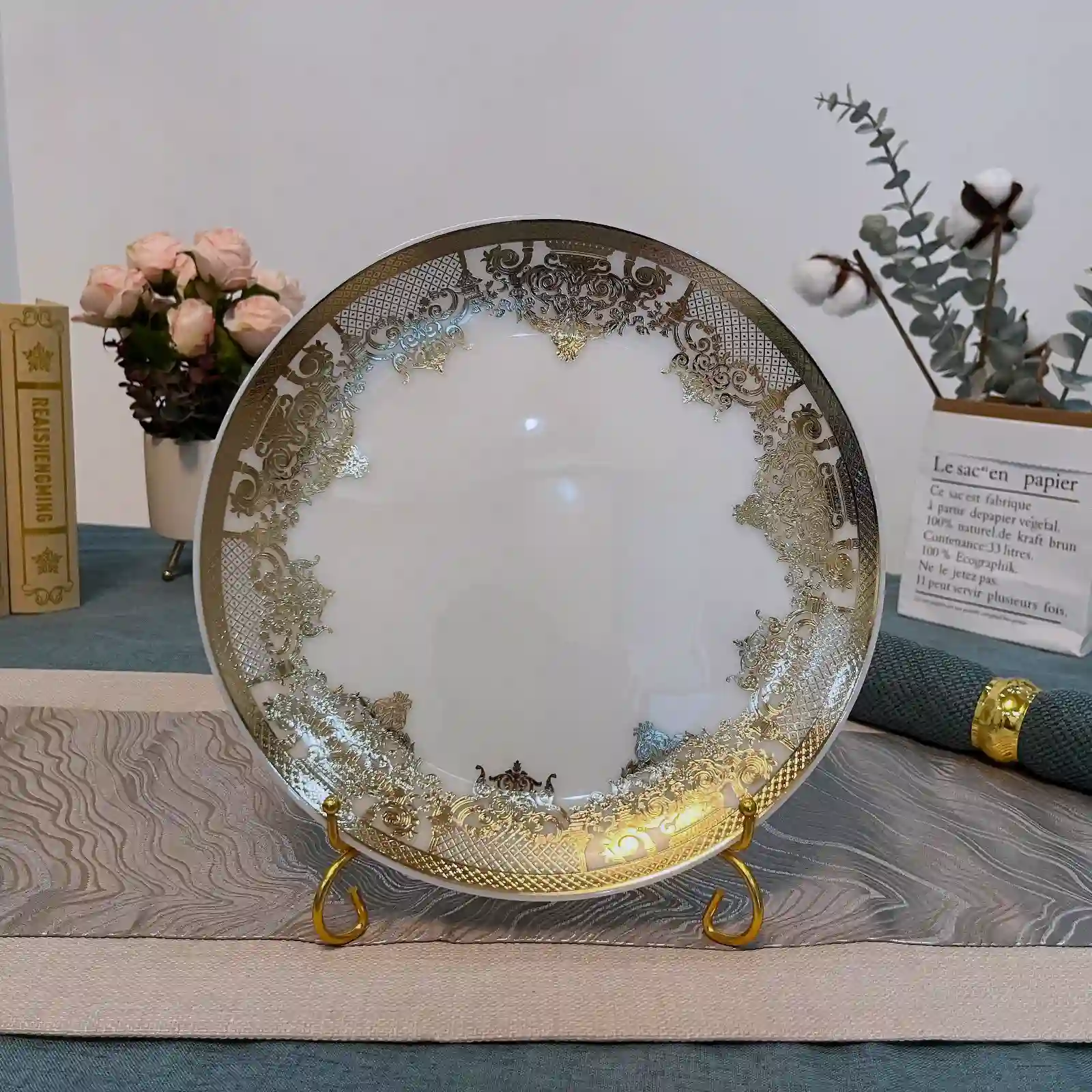 white opal glass plate 2
