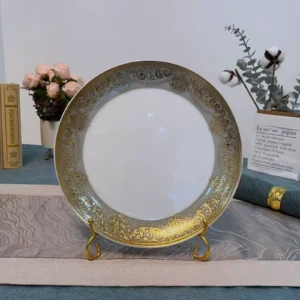 Food Safe Opal Glass Plates