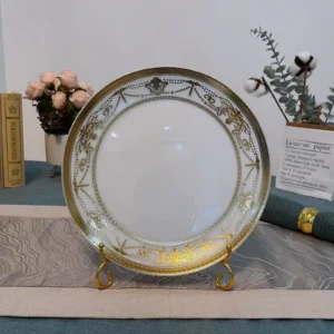 Opal Glass Plate for Airline Catering | Lightweight