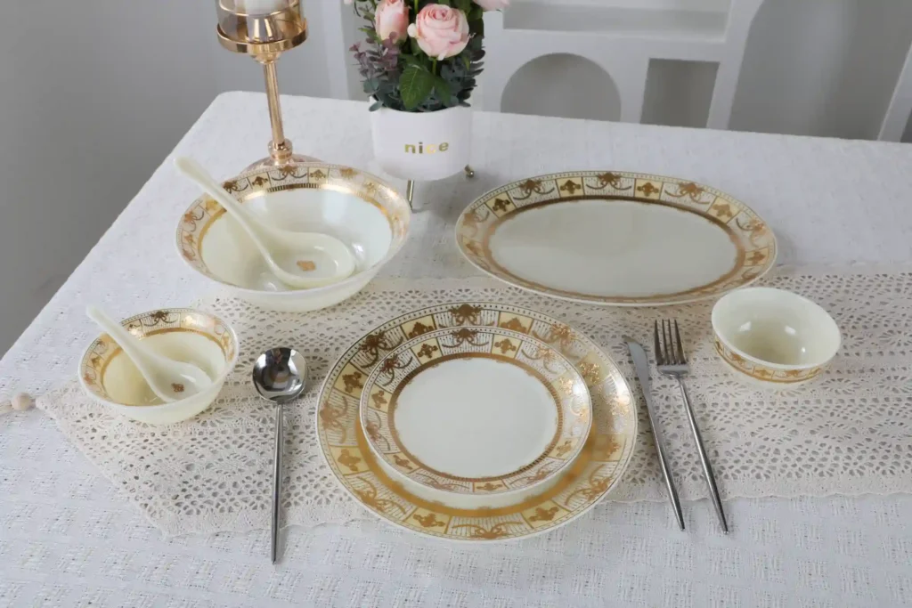 opal glass dinnerware set