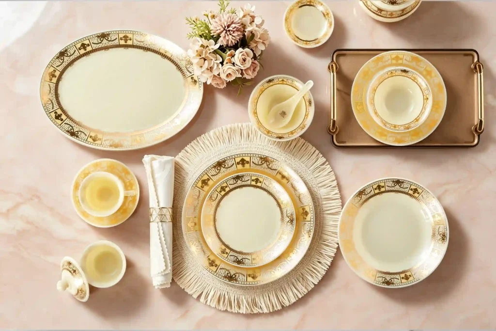 opal glass dinnerware set 17