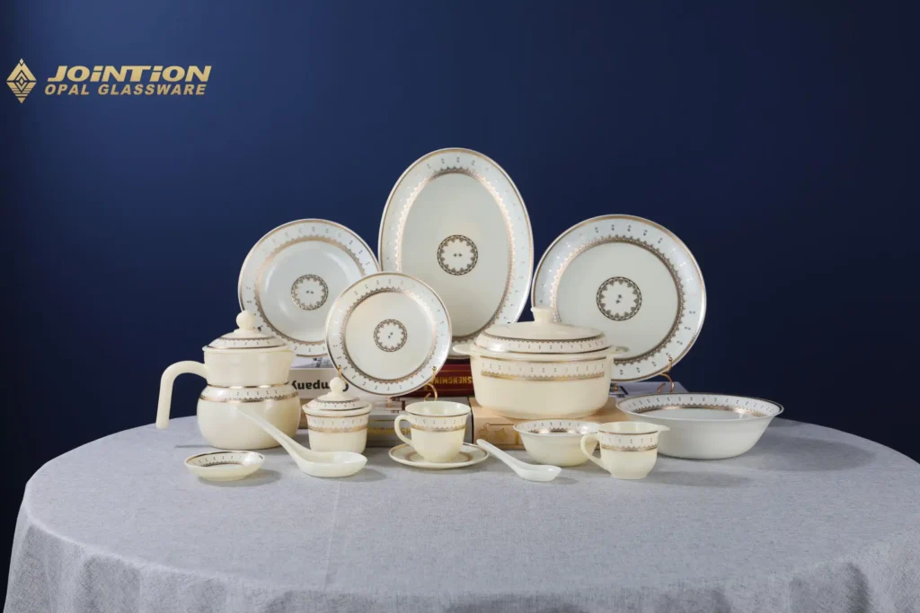 opal glass dinnerware set 21