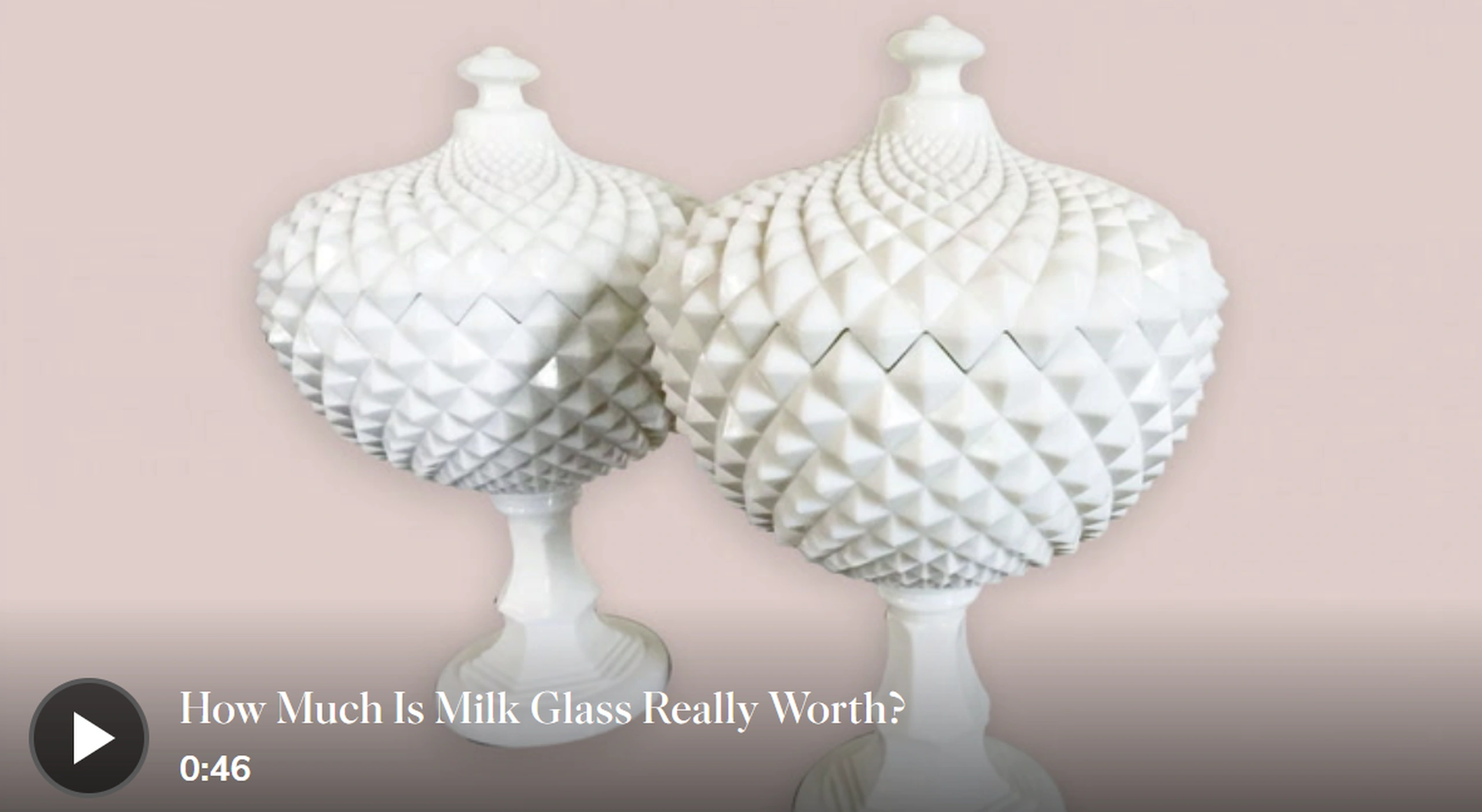 milk glass